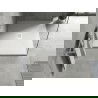 Mexen Hugo правоъгълен душ кабина SMC 120 x 100 см, бял, бяла маска - 42101012-W