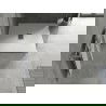 Mexen Hugo квадратен душ кабина SMC 100 x 100 см, бял, покривна решетка inox - 42101010-X