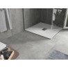 Mexen Hugo квадратен душ поднос SMC 100 x 100 см, бял, инокс капак - 42101010-X
