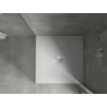 Mexen Hugo квадратен душ поднос SMC 100 x 100 см, бял, инокс капак - 42101010-X