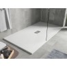 Mexen Hugo правоъгълна плоча за душ SMC 160 x 100 см, бял, покритие inox - 42101016-X