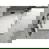 Mexen Hugo правоъгълен душ трап SMC 140 x 70 см, бял, черна маска - 42107014-B