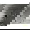 Мексен Хуго квадратен душ 80 x 80 см, бял, черна облицовка - 42108080-B