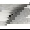 Mexen Hugo правоъгълен душ комплект SMC 100 x 80 см, бял, черна маска - 42108010-B