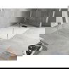 Правоъгълно корито за душ Mexen Hugo SMC 130 x 80 см, бял, с черен капак - 42108013-B