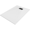 Mexen Hugo правоъгълна душ корито SMC 130 x 80 см, бял, черен капак - 42108013-B