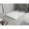 Mexen Hugo правоъгълна душ кабина SMC 140 x 80 см, бяла, черно покритие - 42108014-B