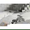 Mexen Hugo правоъгълен поддушов коритo SMC 170 x 80 cm, бял, черен капак - 42108017-B