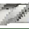 Mexen Hugo правоъгълен душ кабина SMC 180 x 80 см, бял, черен капак - 42108018-B