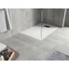 Mexen Hugo правоъгълна душ кабина SMC 130 x 90 см, бял, черна покривна плоча - 42109013-B