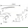 Mexen Fabia DB72 душов комплект, хром - 746504DB72-00
