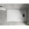 Mexen Hugo правоъгълна душ кабина SMC 140 x 90 см, бяла, черен капак - 42109014-B