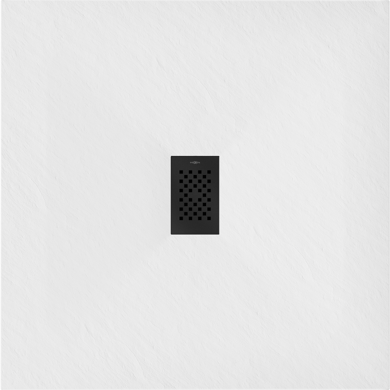 Mexen Hugo квадратен корито SMC 100 x 100 cm, бял, черен капак - 42101010-B