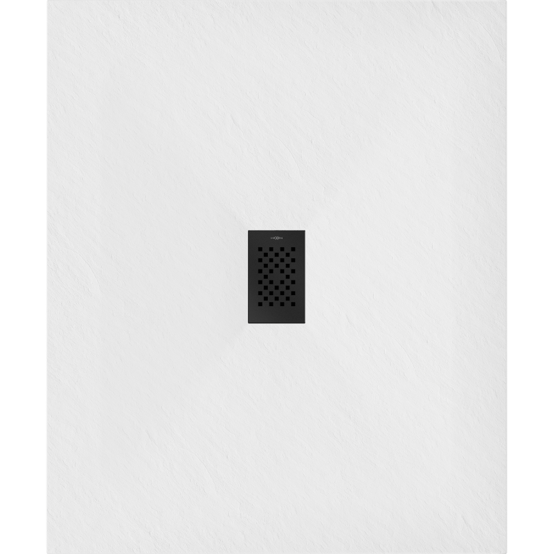 Mexen Hugo правоъгълен душ корито SMC 120 x 100 см, бял, черен капак - 42101012-B