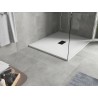 Mexen Hugo правоъгълна душ кабина SMC 140 x 100 см, бяла, черен капак - 42101014-B