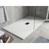 Mexen Hugo правоъгълен душ корито SMC 180 x 100 см, бял, черен капак - 42101018-B