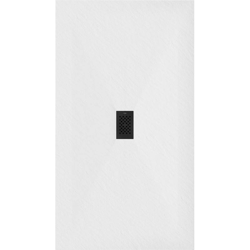 Mexen Hugo правоъгълно корито за душ SMC 180 x 100 cm, бял, черен капак - 42101018-B