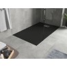 Mexen Hugo правоъгълно корито за душ SMC 140 x 70 см, черен, капак inox - 42707014-X