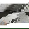 Mexen Hugo правоъгълен душ кабина SMC 160 x 70 см, черен, иноксова маска - 42707016-X
