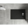 Mexen Hugo правоъгълен душ кабина SMC 100 x 80 см, черен, покритие инокс - 42708010-X