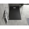 Mexen Hugo правоъгълно душово корито SMC 150 x 90 cm, черно, инокс покритие