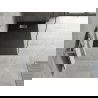 Mexen Hugo правоъгълен поддушов кош SMC 110 x 80 см, черен, маска инокс - 42708011-X