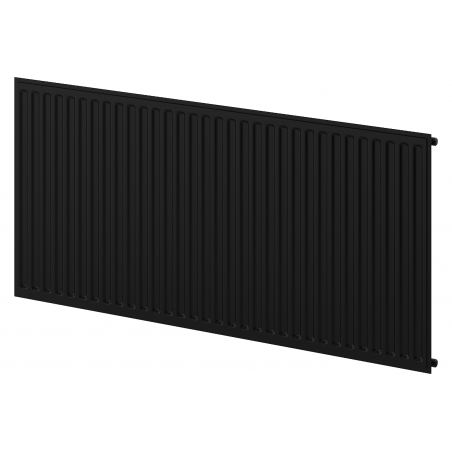 Mexen CH10 Хигиеничен панелен радиатор 400 x 700 mm, странично свързване, 302 W, черен - W410H-040-070-70