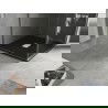 Mexen Hugo квадратен поддушник SMC 100 x 100 см, черен, покритие inox - 42701010-X