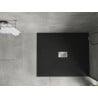 Mexen Hugo правоъгълна душ кабина SMC 120 x 100 см, черна, inox покритие - 42701012-X