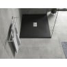 Mexen Hugo правоъгълна душ кабина SMC 120 x 100 см, черна, inox покритие - 42701012-X