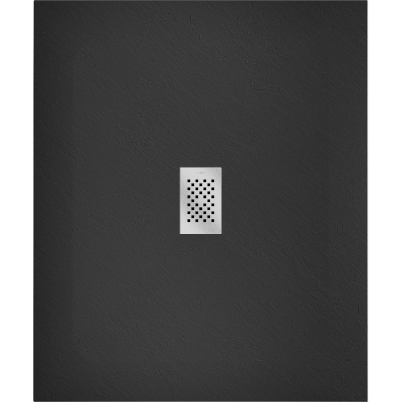 Mexen Hugo правоъгълна душ кабина SMC 130 x 100 см, черна, inox капачка - 42701013-X