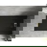 Mexen Hugo правоъгълен душ кабина SMC 150 x 80 см, черен, златна маска - 42708015-G