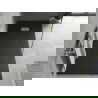 Mexen Hugo правоъгълен душ кабина SMC 180 x 80 см, черен, златен покритие - 42708018-G