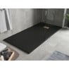 Mexen Hugo правоъгълен душ кабина SMC 170 x 80 см, черен, златно покритие - 42708017-G