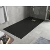 Mexen Hugo правоъгълна душ кабина SMC 180 x 90 см, черен, златна решетка - 42709018-G