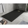 Mexen Hugo правоъгълна душ кабина SMC 180 x 90 см, черен, златна решетка - 42709018-G
