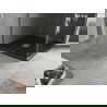 Mexen Hugo квадратен поддуш SMC 100 x 100 см, черен, златен капак - 42701010-G