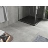Mexen Hugo квадратен душ поднос SMC 80 x 80 cm, черен, черна маскировка - 42708080-B
