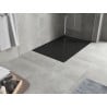 Mexen Хуго правоъгълен душ кабина SMC 100 x 80 см, черен, черна маска - 42708010-B