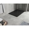 Mexen Хуго правоъгълен душ кабина SMC 100 x 80 см, черен, черна маска - 42708010-B