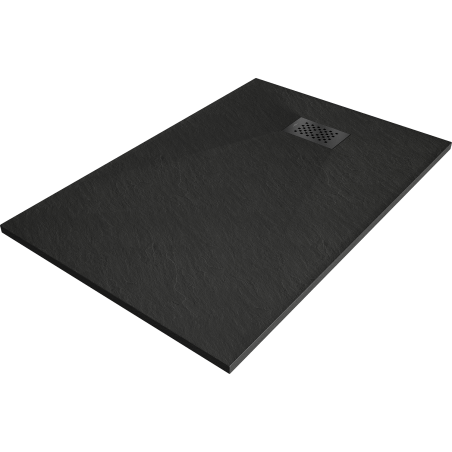 Mexen Hugo правоъгълна душ кабина SMC 100 x 80 см, черна, черно покритие - 42708010-B