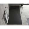 Mexen Hugo правоъгълна душ кабина SMC 180 x 80 см, черна, черно покритие - 42708018-B