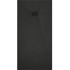 Mexen Hugo правоъгълен душ кабина SMC 180 x 80 см, черен, черен капак - 42708018-B
