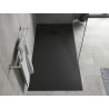Mexen Hugo правоъгълен душ кабина SMC 170 x 90 см, черен, черен капак - 42709017-B