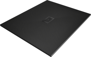 Mexen Hugo правоъгълен душ кабина SMC 110 x 100 cm, черен, капак черен - 42701011-B