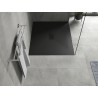 Mexen Hugo правоъгълна душ корито SMC 120 x 100 см, черно, черен капак - 42701012-B