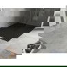 Mexen Hugo правоъгълен душ кабина SMC 110 x 100 см, черен, черен капак - 42701011-B