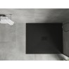 Mexen Hugo правоъгълна душ корито SMC 120 x 100 см, черно, черен капак - 42701012-B