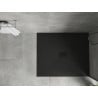 Mexen Hugo правоъгълна душ подложка SMC 120 x 100 см, черна, черен капак - 42701012-B