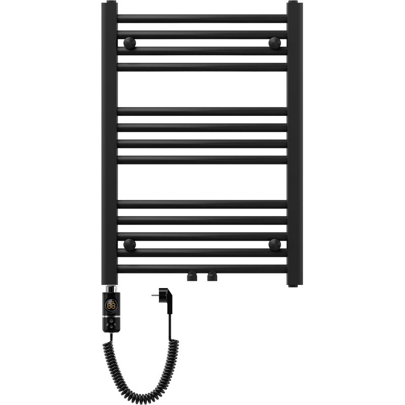 Mexen Ares електрически радиатор 700 x 500 мм, 300 W, черен - W102-0700-500-2300-70